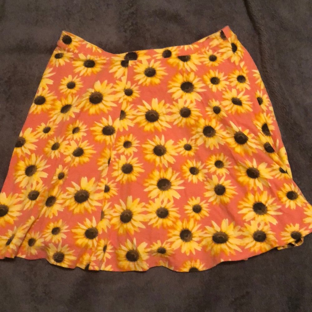 Sunflower skirt pacsun